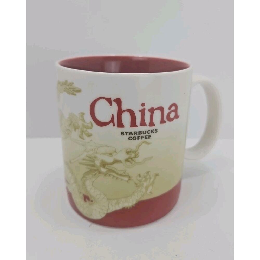 China Starbucks Mug Collector Series 2008 Dragon 16 oz
